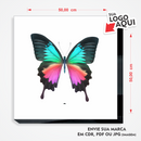 Luminoso 50cm Redondo ou quadrdo – Única Face - Led